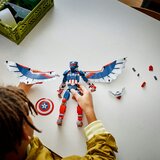 Lego Super Heroes - Figura novog Captaina Americe za slaganje (76296) | shoptok.hr