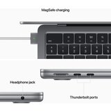 Apple MacBook Air 13.6″ M2 8GB 256GB SSD space grey MLXW3D/A | Eponuda.ba