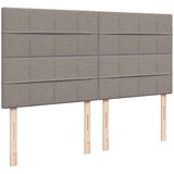  Otomanski okvir kreveta s madracima smeđesivi 200x200cm tkanine | shoptok.hr