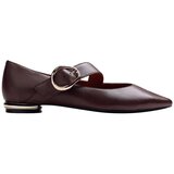 Gioseppo Balerinke Shoes 80167 - Brown Kostanjeva Cene