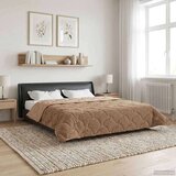  Zimska pokrivača Šonerisan Sivo-smeđa 200 x 220 cm | shoptok.hr
