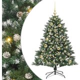 vidaXL Umjetno božićno drvce s stalakom Zelena 105 x 105 x 150 cm | shoptok.hr