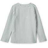 Liewood kopalna majica noah seersucker stripe sea blue/white | Shoptok.si
