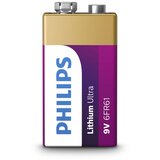 Philips 6FR61LB1A/10 - Litijumska baterija 6LR61 LITHIUM ULTRA 9V 600mAh | Eponuda.com