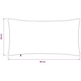  Presvlaka za jastuk 12 pcs ALMELO Antracit 40 x 80 cm Kord | shoptok.hr