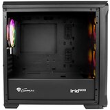 Genesis irid 503 argb micro tower računalniško ohišje, črn | Shoptok.si