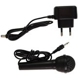 Lean_Toys Klaviatura z mikrofonom Črna | Shoptok.si