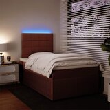 Box spring krevet s madracem ružičasti 120 x 200 cm baršunasti | shoptok.hr