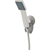 Tendance tuš slušalica i držač na vakuum 7X8,5X13,9 cm abs/pvc sivo bela | Eponuda.com