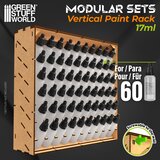 Green Stuff World Modular Paint Rack - VERTICAL 60x17ml | Organizator za Boje 60x17ml | Eponuda.com