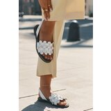 Zazoo Leather sandals on flat heel white 40425 | shoptok.hr