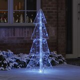  Božićno drvce s 100 LED svjetlima Plava 120 cm Akril | Eponuda.com