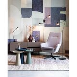 White Label Kovinska okrogla stranska mizica ø 34,5 cm Ringar – | Shoptok.si