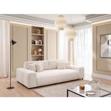 Ropez Krem sklopiva/s prostorom za odlaganje sofa od samta 260 cm Justin – | shoptok.hr