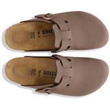 Birkenstock Boston Syn 2.0 Birko-Flor Nubuk Sandali mocca Slike