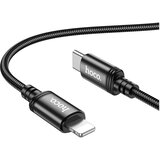 Hoco podatkovni kabel X89 Type C - Lightning 27W 2m - črn | Shoptok.si