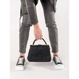 Shelvt Black small handbag with gold elements Cijene