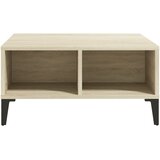  Stolić za kavu boja hrasta sonome 60x60x30 cm konstruirano drvo | shoptok.hr