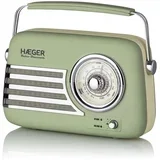 RB-GRE.001A RETRO FM RADIO BLUETOOTH, USB, AUX 5W ZELENI