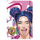 NEBULO Candy Girl mapa s gumicom veličine A4 Cijene