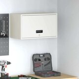  Ormar za zid u garaži Bijelo 60 x 33 x 35 cm Čelik s prahom | shoptok.hr