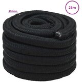  Višenamjensko pomoćno uže 50 mm 25 m Crna PP - Crna 50 mm 25 m | shoptok.hr