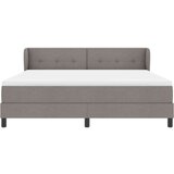 Box spring krevet Sivo-smeđa 180 x 200 cm tkanina | shoptok.hr