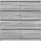  Komoda boja hrasta sonome 100x35x99 cm konstruirano drvo | shoptok.hr