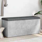 vidaXL Klop za shranjevanje betonska siva 102x42x45 cm inženirski les Cene