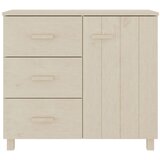  Komoda boja meda 90 x 40 x 80 cm od masivne borovine | shoptok.hr