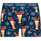 Frogies Men's boxers Smoke beer navy Christmas | Shoptok.si