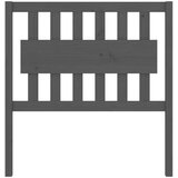  Uzglavlje za krevet sivo 95 5 x 4 x 100 cm od masivne borovine | shoptok.hr