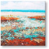  Naslikana slika na platnu RIVIERA 1-delna CFAZH5461E1 - 60x60 cm () | Shoptok.si