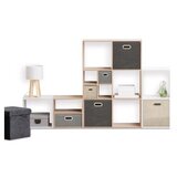 5five five kutija za odlaganje modul 31x31x15cm polipropilen svetlo siva 138886C | ePonuda.com