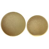 Dekordom Dekorativna tacna 2pcs 35cm 386508 - Gold - KMG Cene