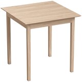 Nesta Kvadratna jedilna miza, moderen dizajn, naravni les, 75x75x76 cm, za kuhinjo in jedilnico, (5000493598) | Shoptok.si