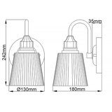 Quintiesse QN-ADDISON1-BATH - LED zidna lampa za kupatilo ADDISON 1xG9/3W/230V IP44 | Eponuda.com