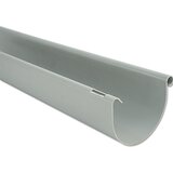 Marley polukružni krovni oluk (nazivni promjer: 125 mm, duljina: 300 cm, plastika, sive boje) Cijene