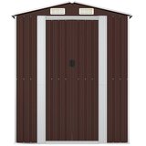  Vrtno spremište tamnosmeđe 192 x 108 x 223 cm pocinčani čelik | shoptok.hr