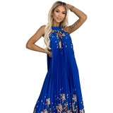 numoco basic Pleated satin maxi dress Numoco | ePonuda.com