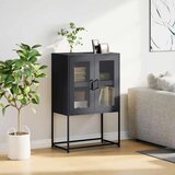 vidaXL Visoka ploča antracit 68x39x107 cm čelik | shoptok.hr