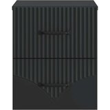  Stenski nočni omarici Črna 34,5 x 33 x 40 cm Inženirski les, (5000209967) | Shoptok.si