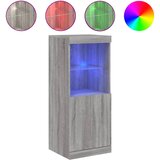  Komoda s LED svjetlima boja sivog hrasta 41x37x100 cm | Eponuda.ba