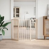  Vrata za pse Sklopiva 3 Panela 150 cm Drvo Topole | shoptok.hr