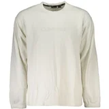MEN'S WHITE ZIPLESS SWEATSHIRT
