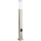  Stupić s utičnicom 3 kom 80 cm nehrđajući čelik IP44 | Eponuda.com