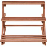  Stalak za biljke s 3 razine od cedrovine 48 x 45 x 40 cm | Eponuda.com