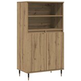  Visoka komoda boja hrasta artisan 60x36x110cm konstruirano drvo | shoptok.hr
