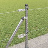  Heksagonalna ograda s betonskom osnovom 25 x 0,5 m Srebrna | shoptok.hr