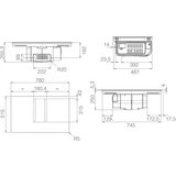Elica NIKOLATESLA ALPHA B BL/A/ 60 cm plošča z vgrajeno napo - | Shoptok.si